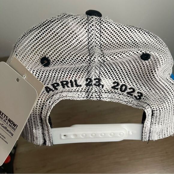 NWT NASCAR Geico 500 Gray Cap adjustable new - Picture 5 of 11